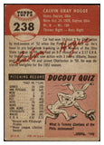 1953 Topps Baseball #238 Cal Hogue Pirates VG 491624