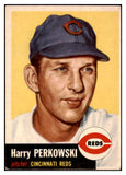 1953 Topps Baseball #236 Harry Perkowski Reds VG-EX 491626