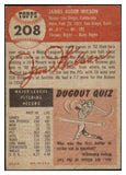 1953 Topps Baseball #208 Jim Wilson Braves EX-MT 491749