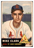 1953 Topps Baseball #193 Mike Clark Cardinals FR-GD 491762