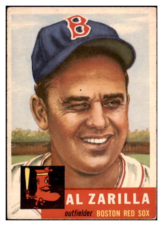 1953 Topps Baseball #181 Al Zarilla Red Sox VG-EX 491770
