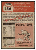 1953 Topps Baseball #156 Jim Rivera White Sox EX 491788