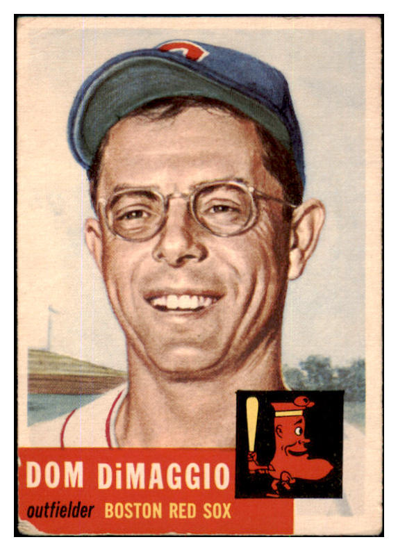 1953 Topps Baseball #149 Dom DiMaggio Red Sox VG 491793