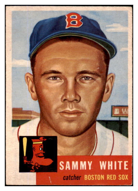 1953 Topps Baseball #139 Sammy White Red Sox VG-EX 491798