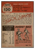 1953 Topps Baseball #130 Turk Lown Cubs FR-GD 491805