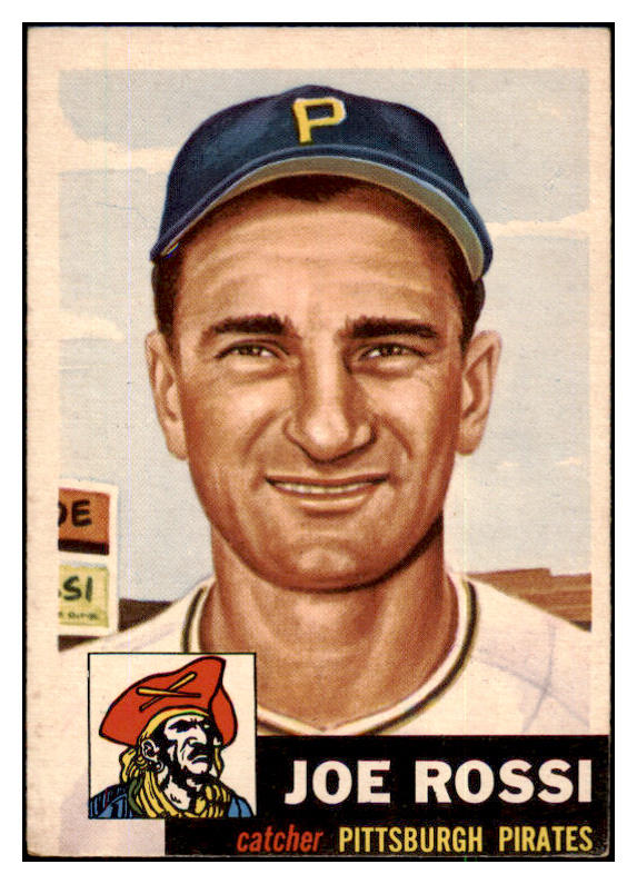 1953 Topps Baseball #074 Joe Rossi Pirates EX-MT 491844