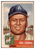 1953 Topps Baseball #042 Gus Zernial A'S FR-GD 491868