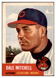 1953 Topps Baseball #026 Dale Mitchell Indians EX-MT 491880