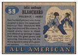 1955 Topps Football #059 Doc Blanchard Army EX 491898