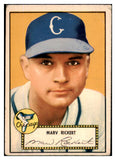 1952 Topps Baseball #050 Marv Rickert White Sox VG Red 491913