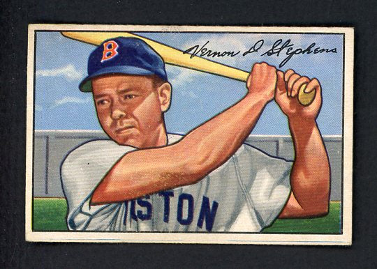 1952 Bowman Baseball #009 Vern Stephens Red Sox EX-MT 491950