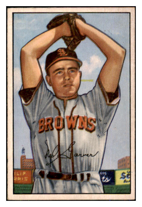 1952 Bowman Baseball #029 Ned Garver Browns NR-MT 491964