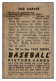 1952 Bowman Baseball #029 Ned Garver Browns NR-MT 491964