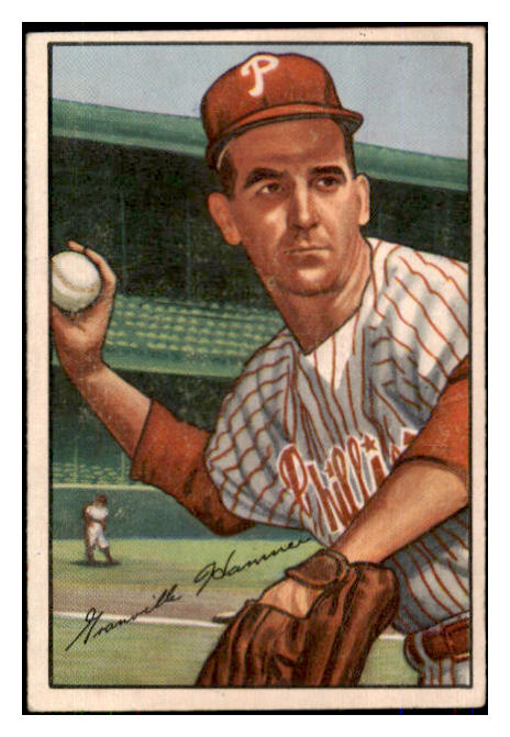 1952 Bowman Baseball #035 Granny Hamner Phillies EX-MT 491969