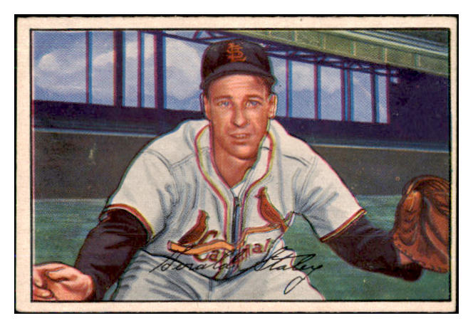 1952 Bowman Baseball #050 Gerry Staley Cardinals EX-MT 491978