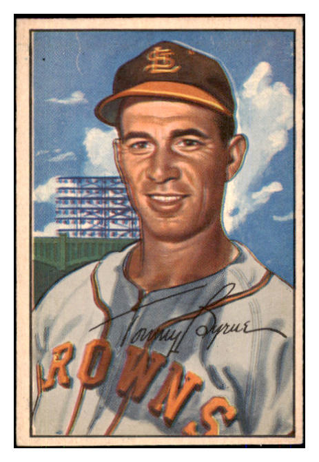 1952 Bowman Baseball #061 Tommy Byrne Browns EX 491984
