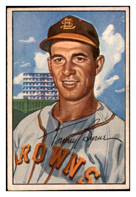 1952 Bowman Baseball #061 Tommy Byrne Browns EX 491985