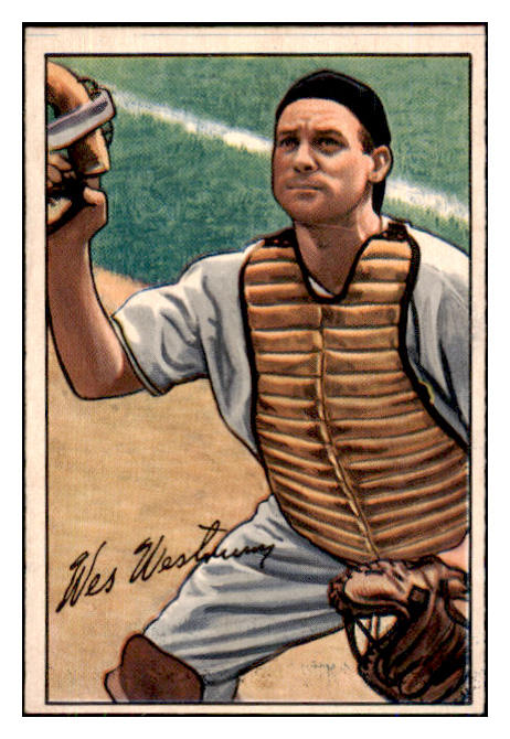 1952 Bowman Baseball #074 Wes Westrum Giants EX-MT 491988