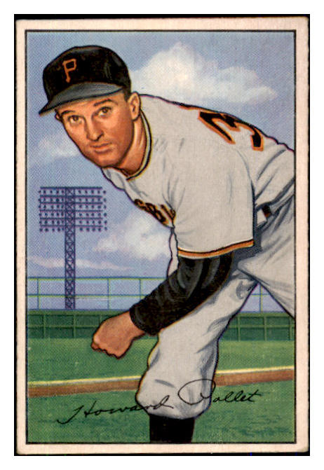 1952 Bowman Baseball #083 Howie Pollet Pirates EX 491999