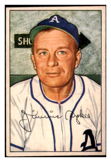 1952 Bowman Baseball #098 Jimmie Dykes A's EX 492010