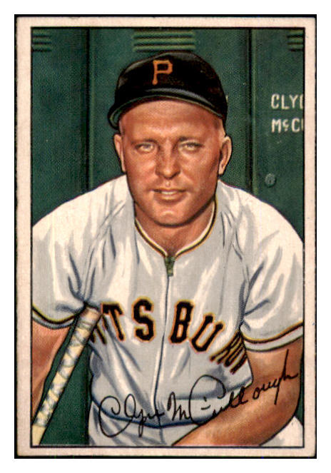 1952 Bowman Baseball #099 Clyde McCullough Pirates EX-MT 492012
