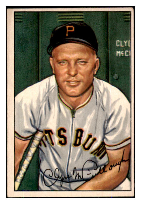 1952 Bowman Baseball #099 Clyde McCullough Pirates EX 492013