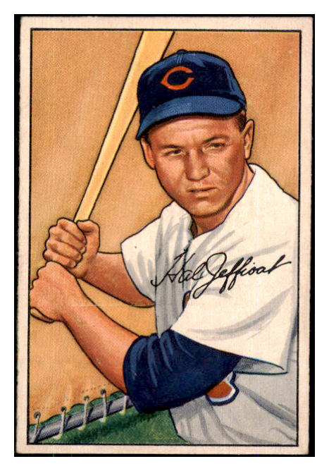 1952 Bowman Baseball #104 Hal Jeffcoat Cubs NR-MT 492017