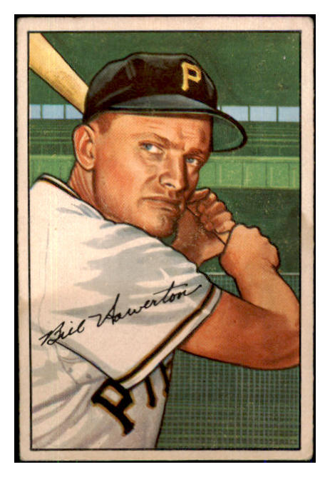 1952 Bowman Baseball #119 Bill Howerton Pirates VG-EX 492036