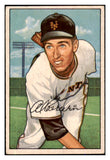 1952 Bowman Baseball #121 Al Corwin Giants VG-EX 492038