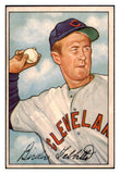 1952 Bowman Baseball #124 Birdie Tebbetts Indians EX 492044