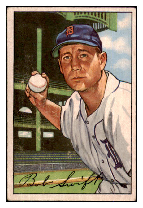 1952 Bowman Baseball #131 Bob Swift Tigers VG-EX 492050