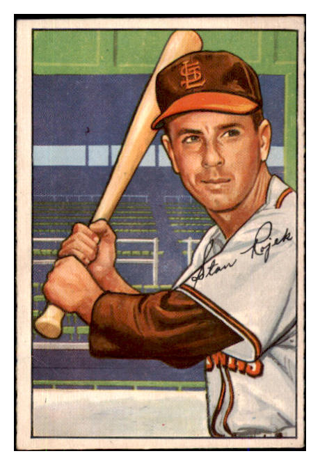 1952 Bowman Baseball #137 Stan Rojek Browns EX 492056