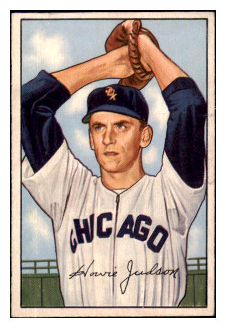 1952 Bowman Baseball #149 Howie Judson White Sox NR-MT 492069