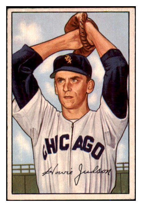 1952 Bowman Baseball #149 Howie Judson White Sox VG-EX 492070