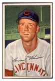 1952 Bowman Baseball #150 Herman Wehmeier Reds EX 492071