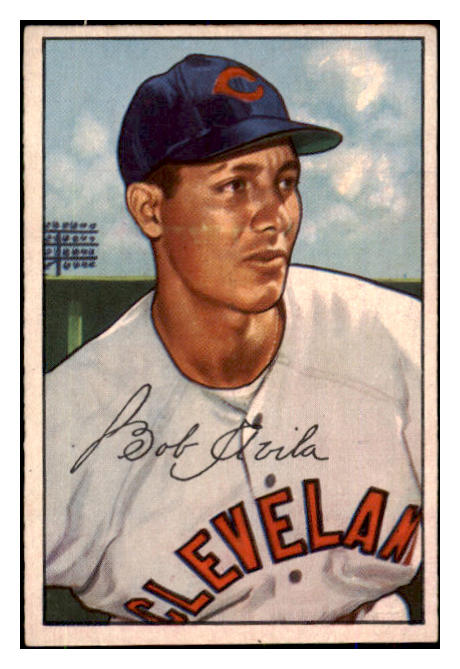 1952 Bowman Baseball #167 Bobby Avila Indians EX 492087