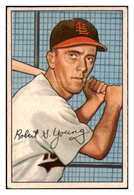 1952 Bowman Baseball #193 Bobby Young Browns EX-MT 492117