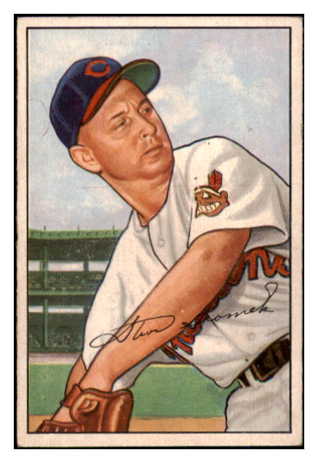 1952 Bowman Baseball #203 Steve Gromek Indians EX 492129