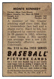 1952 Bowman Baseball #213 Monte Kennedy Giants VG-EX 492152
