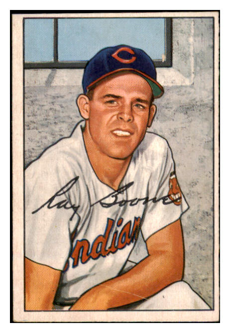 1952 Bowman Baseball #214 Ray Boone Indians EX-MT 492153