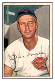 1952 Bowman Baseball #222 Dixie Howell Reds EX 492158