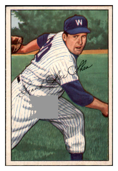 1952 Bowman Baseball #230 Frank Shea Senators NR-MT 492166