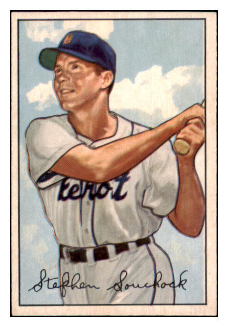1952 Bowman Baseball #235 Steve Souchock Tigers EX-MT 492170