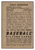 1952 Bowman Baseball #235 Steve Souchock Tigers EX-MT 492170