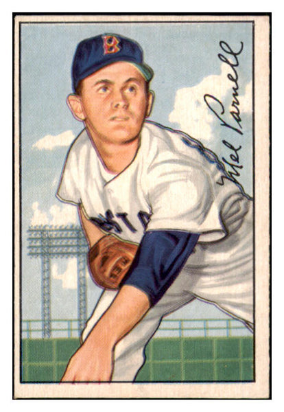 1952 Bowman Baseball #241 Mel Parnell Red Sox EX 492174