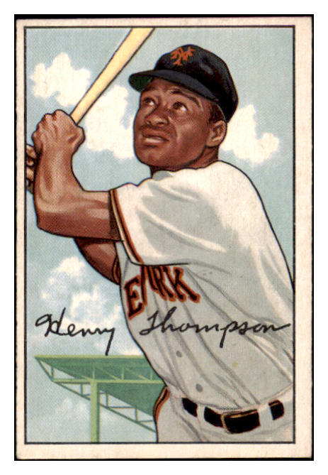 1952 Bowman Baseball #249 Hank Thompson Giants EX-MT 492178