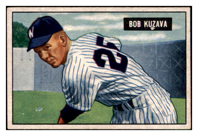 1951 Bowman Baseball #097 Bob Kuzava Senators EX-MT 492182