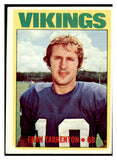 1972 Topps Football #225 Fran Tarkenton Vikings EX-MT 492260