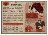 1957 Topps Football #035 Emlen Tunnell Giants VG-EX 492276