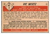 1953 Bowman Color Baseball #002 Vic Wertz Browns VG-EX 492330